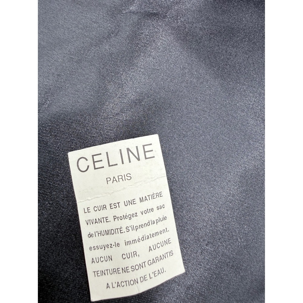 Celine Macadam Black/Brown Boston Bag-Vintage! - Picture 13 of 15